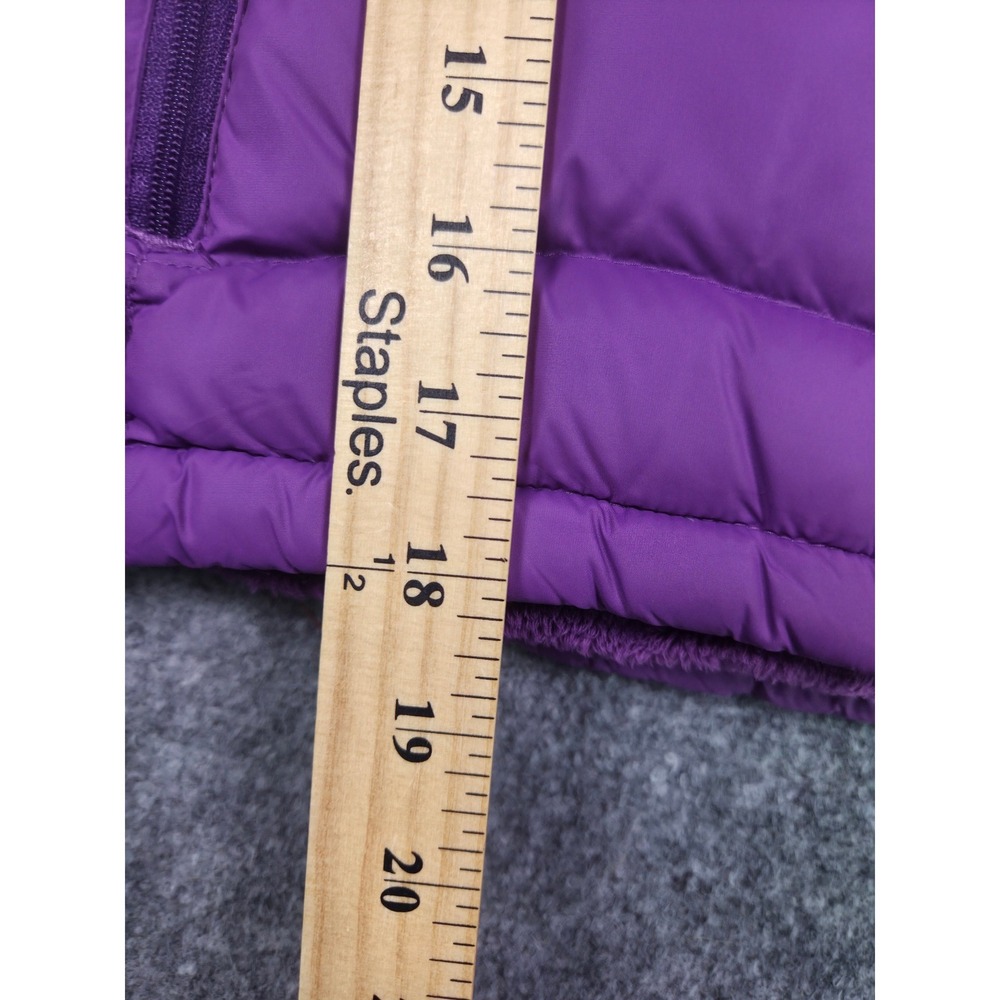 Mountain Hardwear Puffer Jacket Youth Small Purple Down Insulated Fleece Lined - Picture 4 of 11